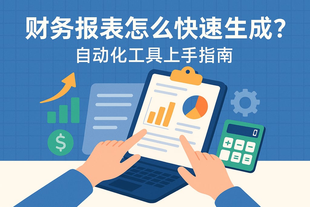 财务报表怎么快速生成？自动化工具上手指南