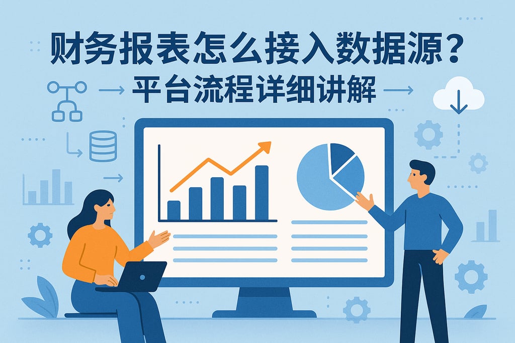 财务报表怎么接入数据源？平台流程详细讲解