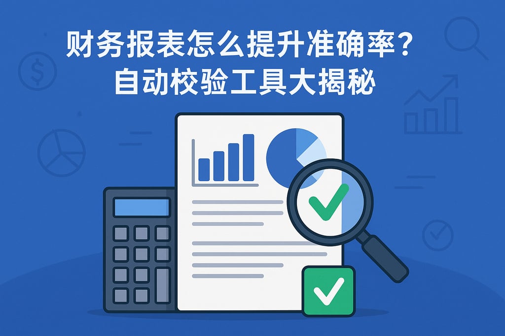 财务报表怎么提升准确率？自动校验工具大揭秘