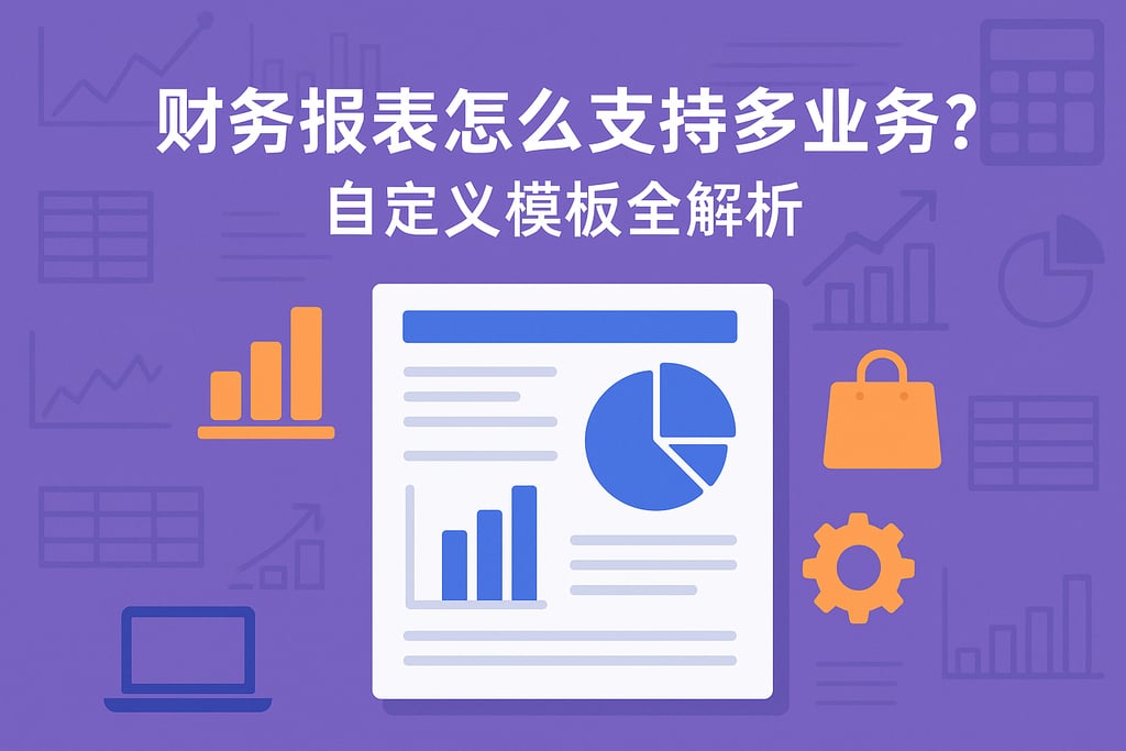 财务报表怎么支持多业务？自定义模板全解析