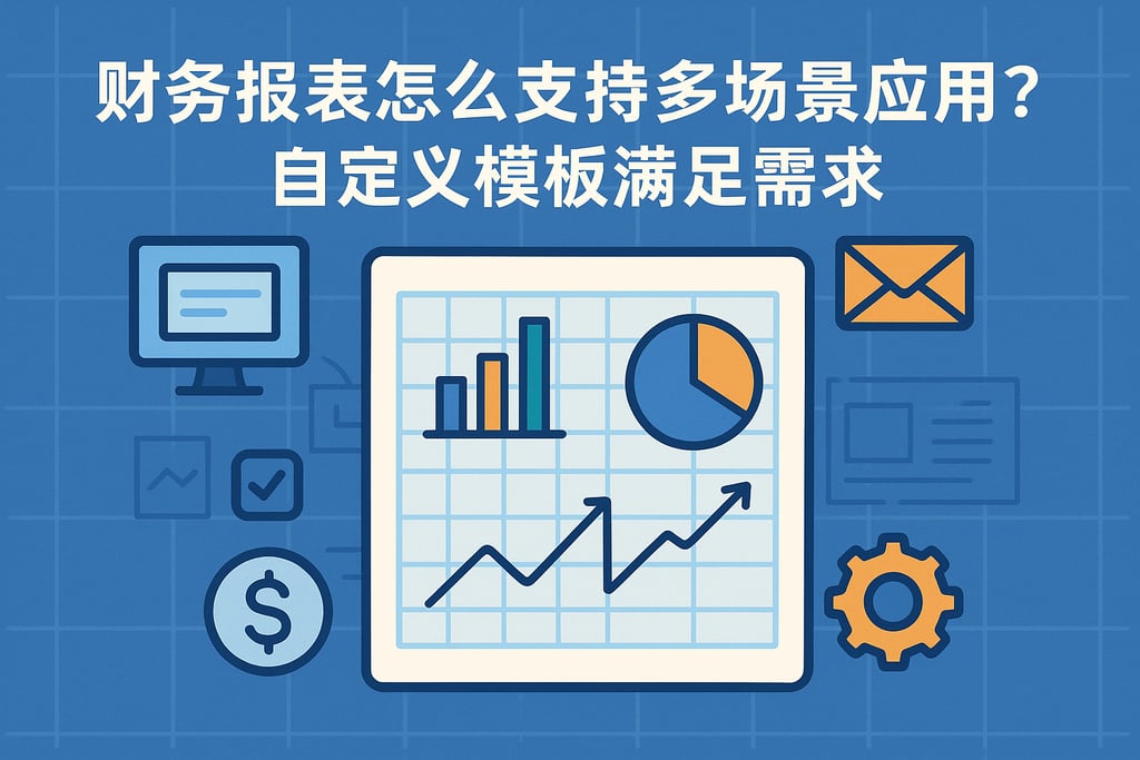 财务报表怎么支持多场景应用？自定义模板满足需求