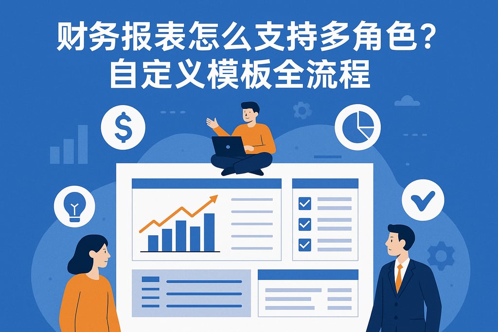 财务报表怎么支持多角色？自定义模板全流程