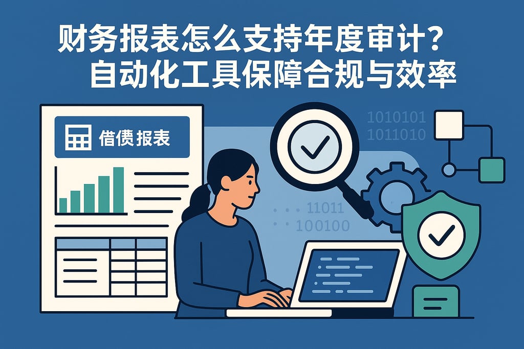 财务报表怎么支持年度审计？自动化工具保障合规与效率
