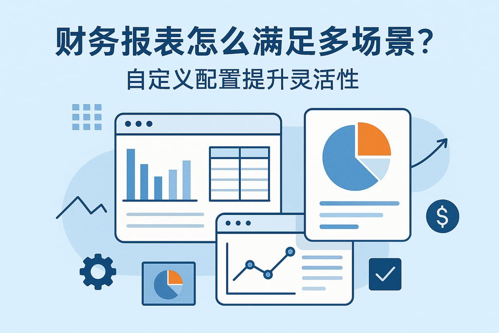 财务报表怎么满足多场景？自定义配置提升灵活性