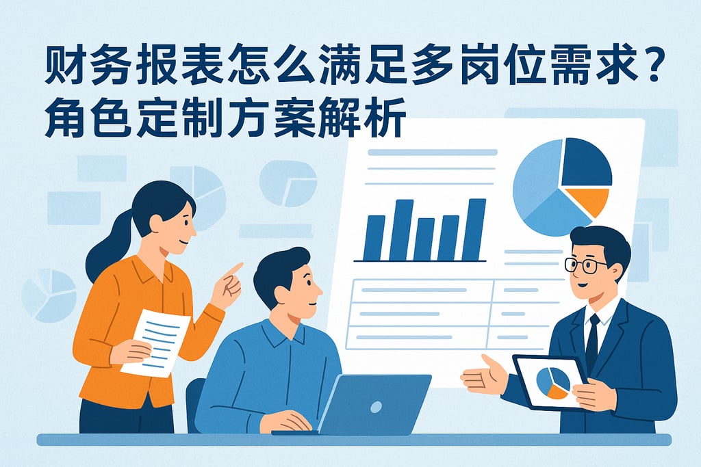 财务报表怎么满足多岗位需求？角色定制方案解析