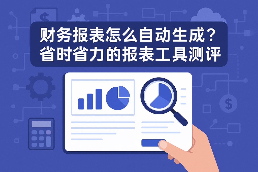财务报表怎么自动生成？省时省力的报表工具测评