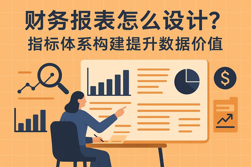 财务报表怎么设计？指标体系构建提升数据价值