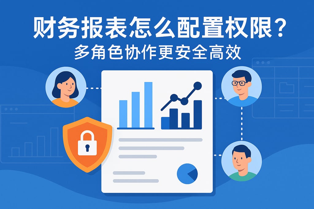 财务报表怎么配置权限？多角色协作更安全高效