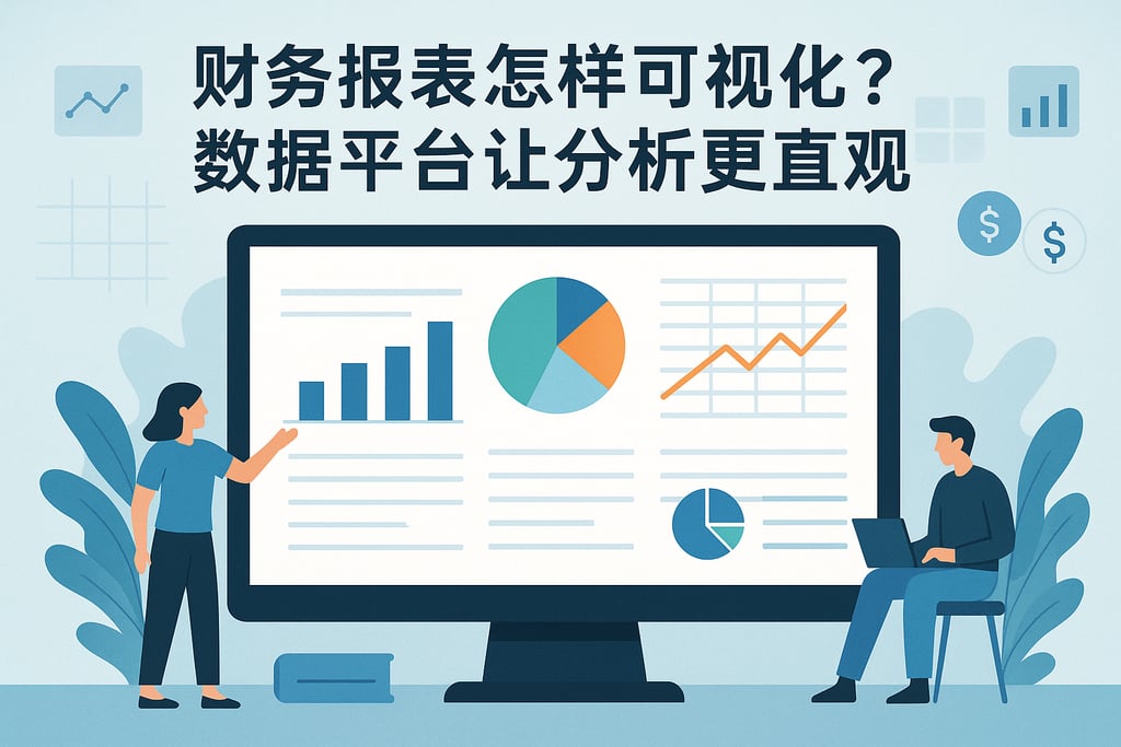 财务报表怎样可视化？数据平台让分析更直观