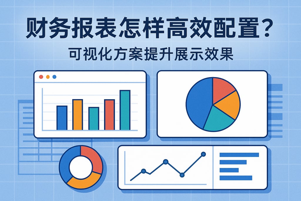 财务报表怎样高效配置？可视化方案提升展示效果
