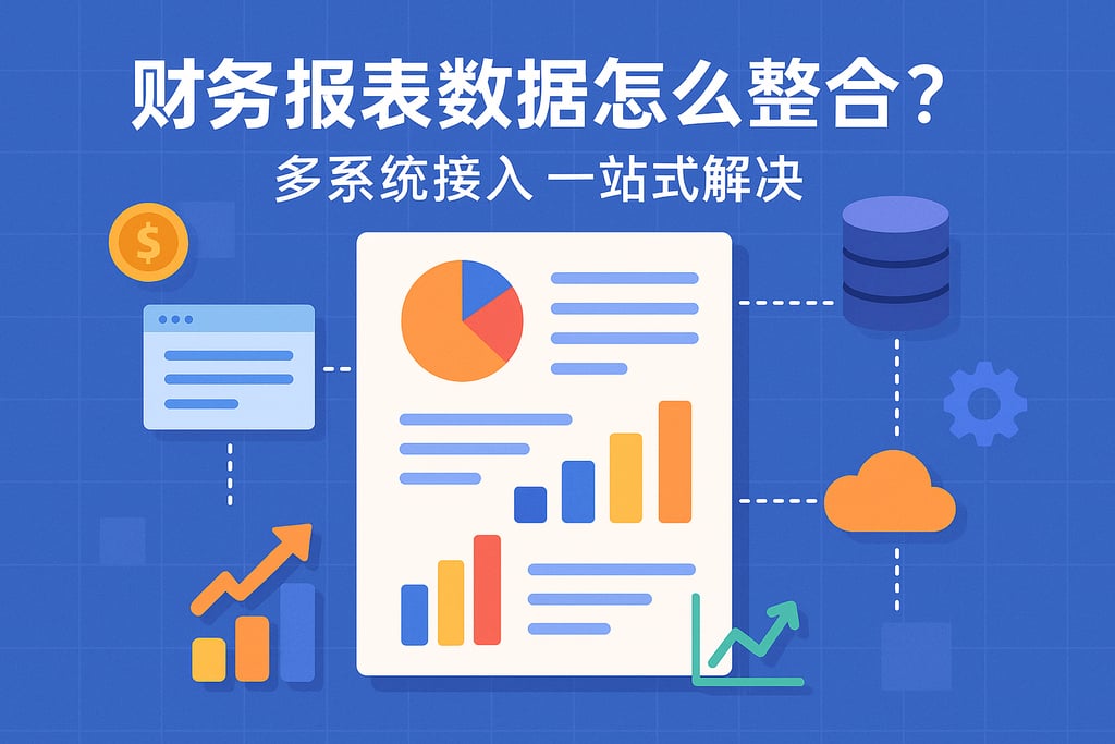 财务报表数据怎么整合？多系统接入一站式解决