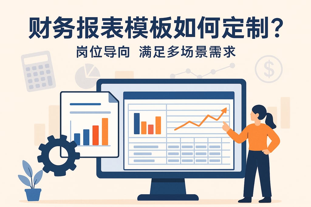 财务报表模板如何定制？岗位导向满足多场景需求