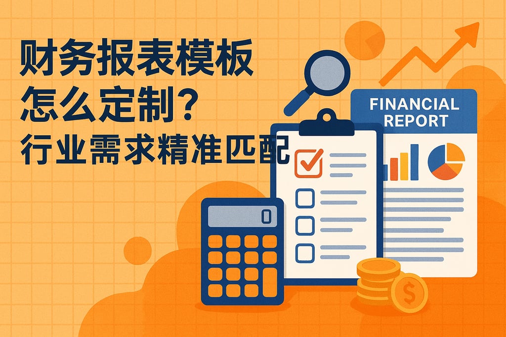 财务报表模板怎么定制？行业需求精准匹配