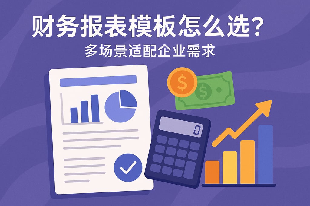 财务报表模板怎么选？多场景适配企业需求