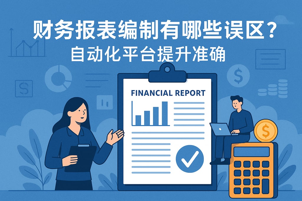 财务报表编制有哪些误区？自动化平台提升准确率