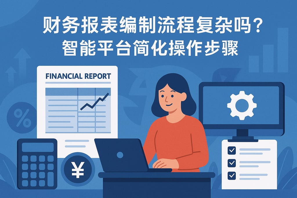 财务报表编制流程复杂吗？智能平台简化操作步骤