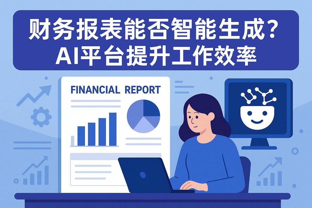 财务报表能否智能生成？AI平台提升工作效率