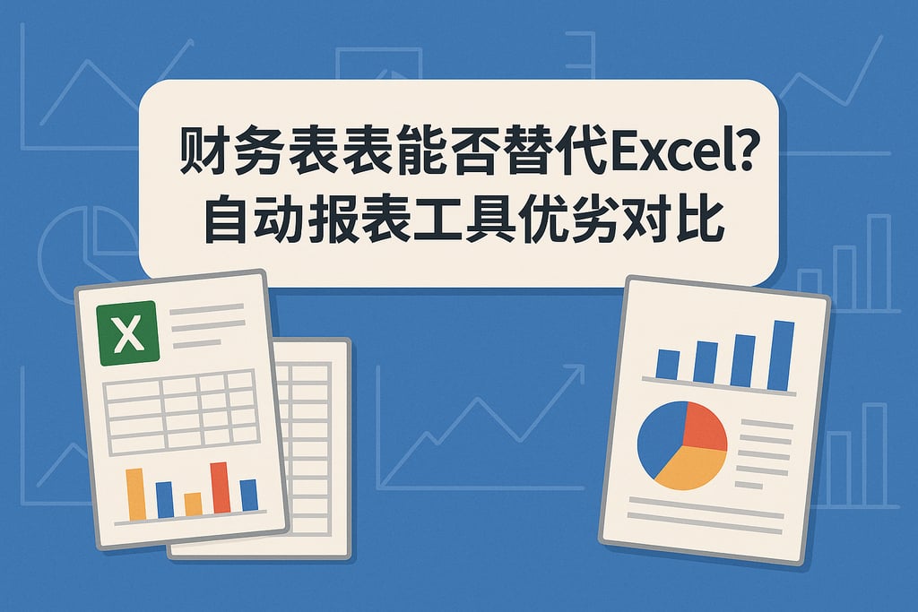 财务报表能否替代Excel？自动报表工具优劣对比