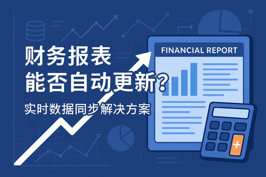 财务报表能否自动更新？实时数据同步解决方案