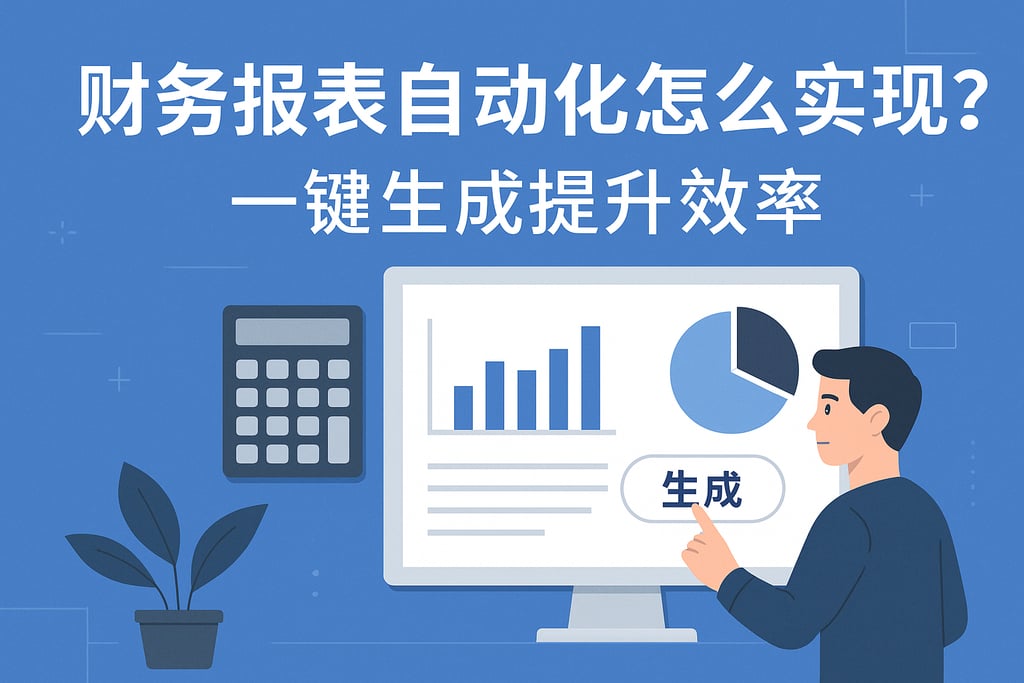 财务报表自动化怎么实现？一键生成提升效率