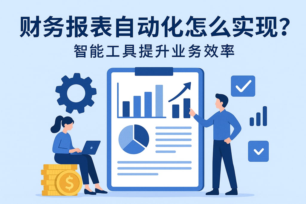 财务报表自动化怎么实现？智能工具提升业务效率