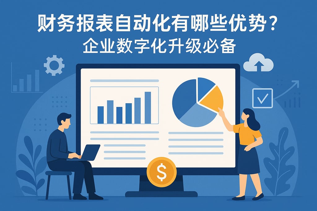 财务报表自动化有哪些优势？企业数字化升级必备