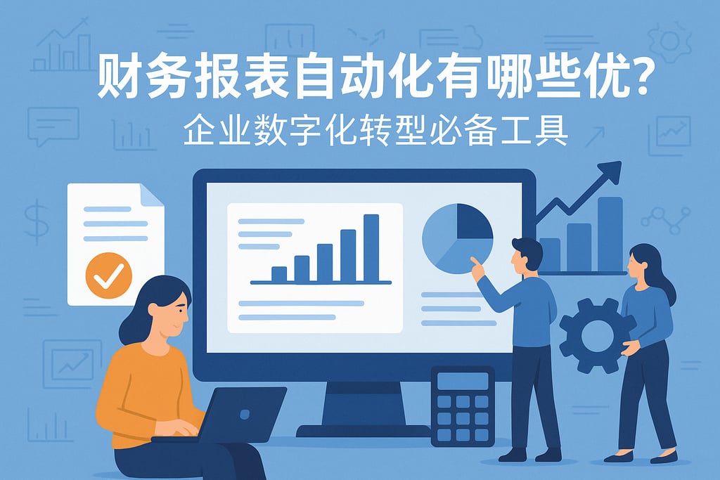 财务报表自动化有哪些优势？企业数字化转型必备工具