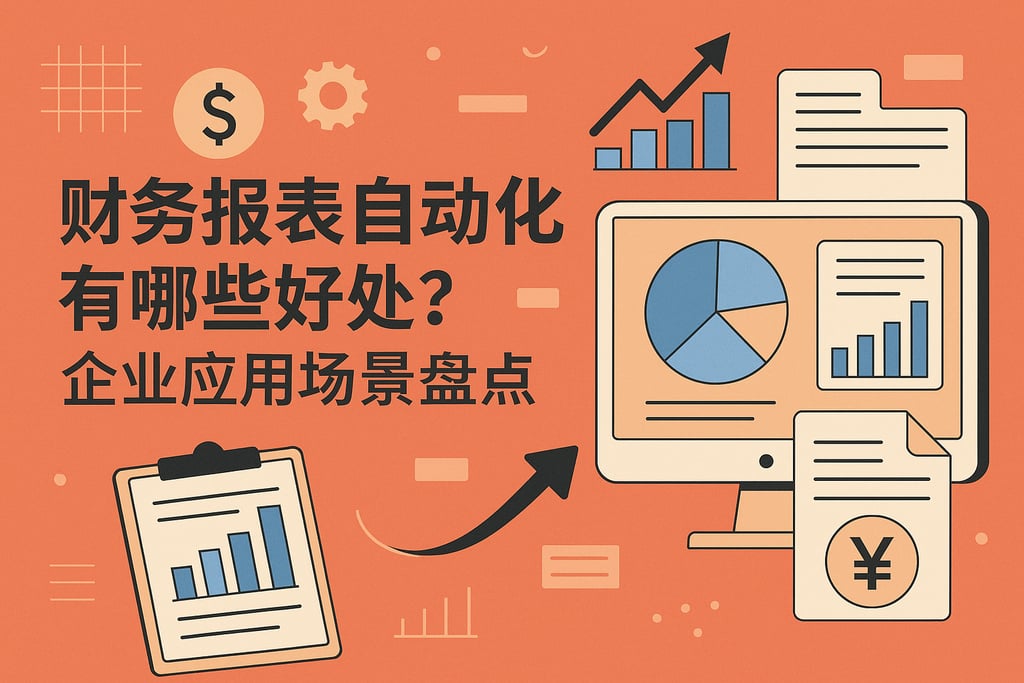 财务报表自动化有哪些好处？企业应用场景盘点
