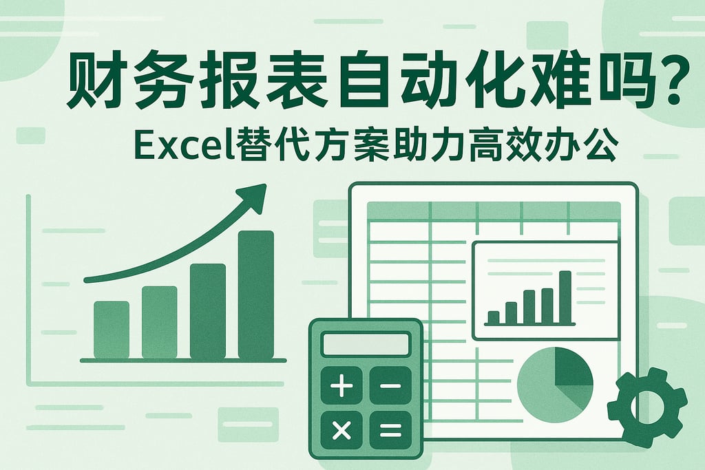 财务报表自动化难吗？Excel替代方案助力高效办公