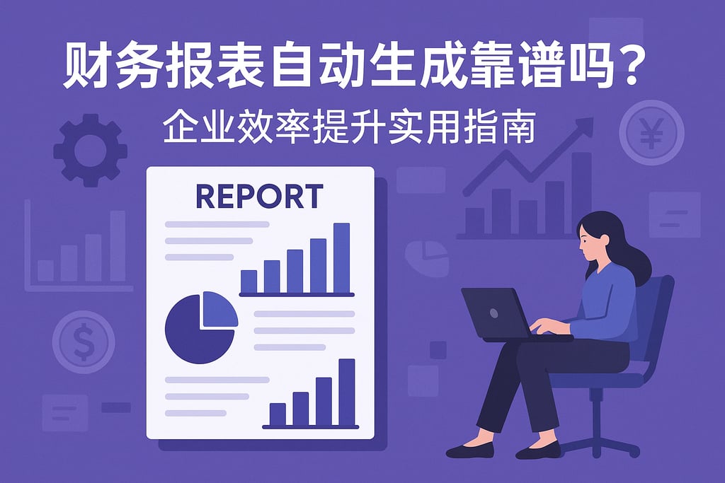 财务报表自动生成靠谱吗？企业效率提升实用指南