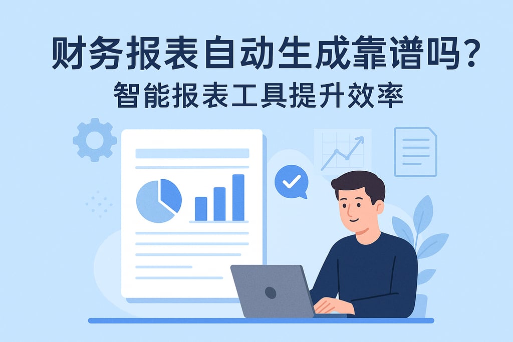 财务报表自动生成靠谱吗？智能报表工具提升效率