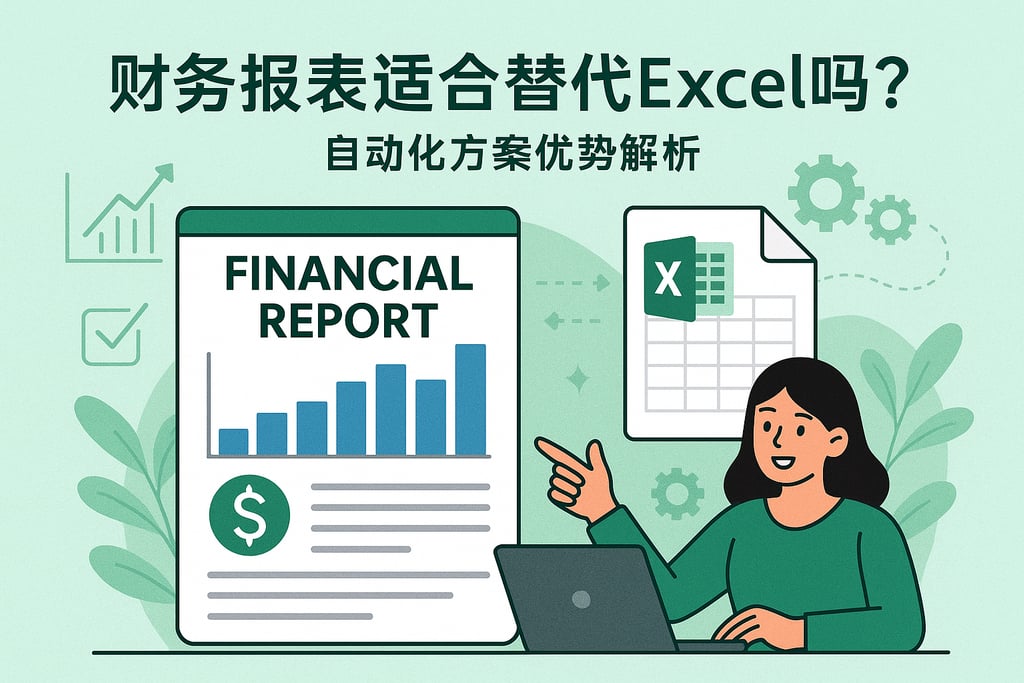 财务报表适合替代Excel吗？自动化方案优势解析