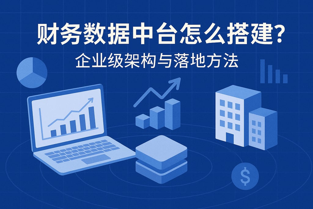 财务数据中台怎么搭建？企业级架构与落地方法