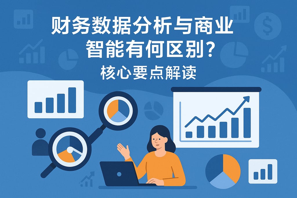 财务数据分析与商业智能有何区别？核心要点解读