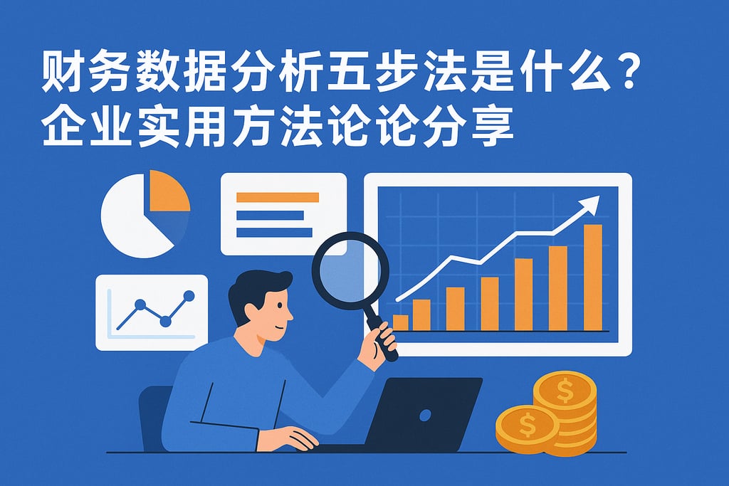 财务数据分析五步法是什么？企业实用方法论分享