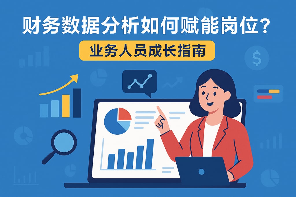 财务数据分析如何赋能岗位？业务人员成长指南