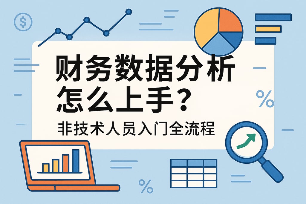 财务数据分析怎么上手？非技术人员入门全流程