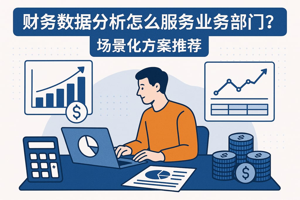 财务数据分析怎么服务业务部门？场景化方案推荐
