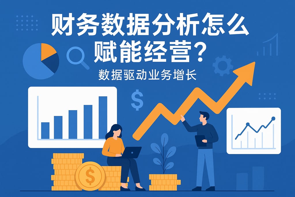 财务数据分析怎么赋能经营？数据驱动业务增长