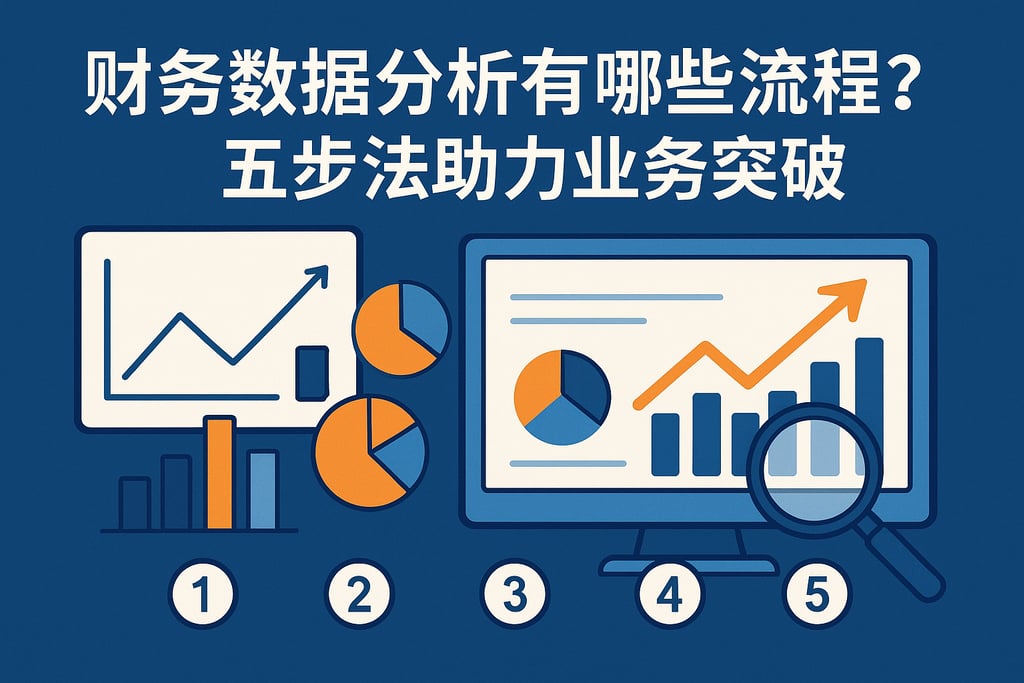 财务数据分析有哪些流程？五步法助力业务突破
