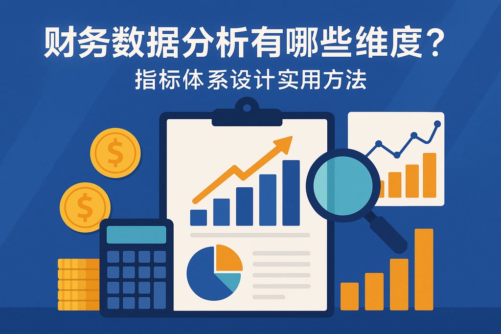 财务数据分析有哪些维度？指标体系设计实用方法
