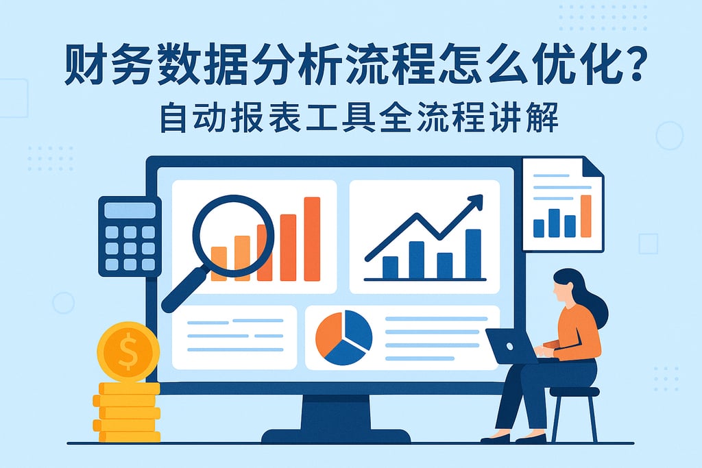 财务数据分析流程怎么优化？自动报表工具全流程讲解