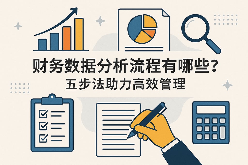 财务数据分析流程有哪些？五步法助力高效管理