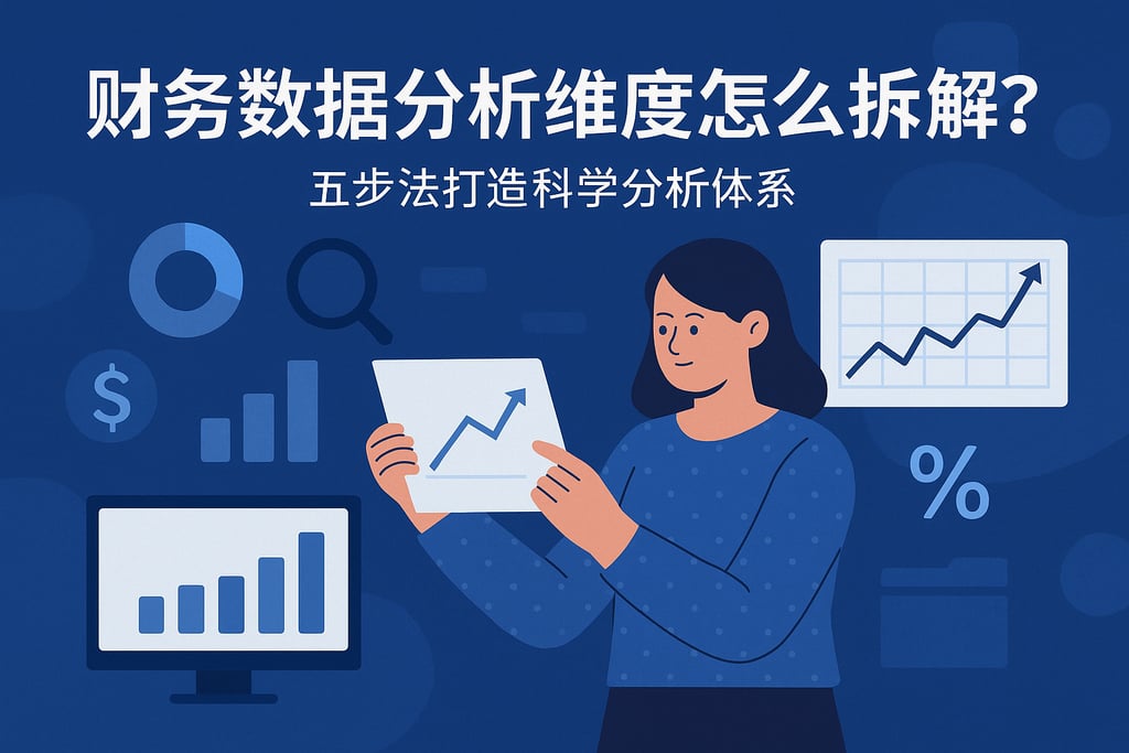 财务数据分析维度怎么拆解？五步法打造科学分析体系