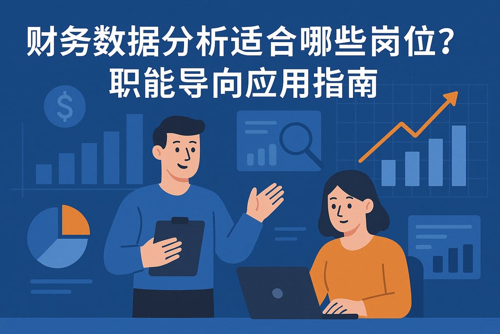 财务数据分析适合哪些岗位？职能导向应用指南