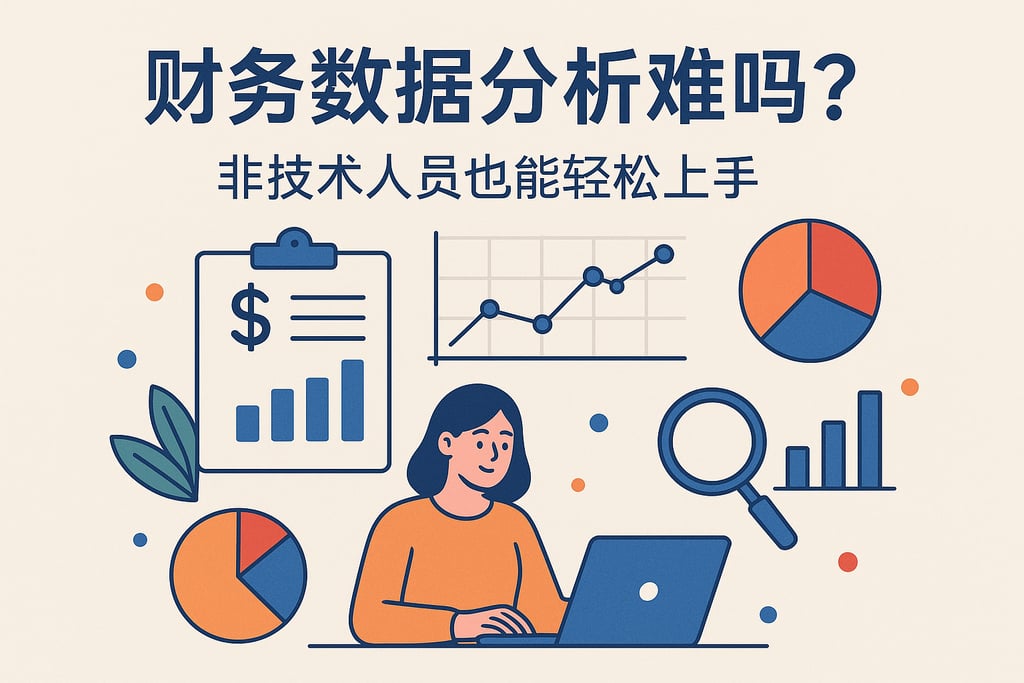 财务数据分析难吗？非技术人员也能轻松上手