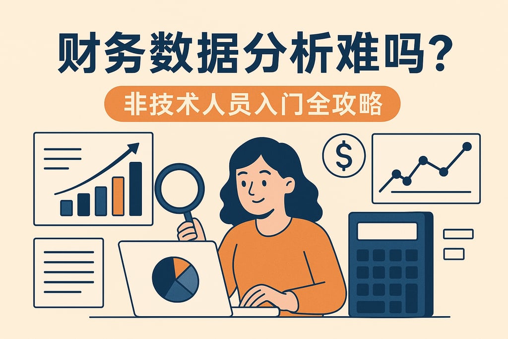 财务数据分析难吗？非技术人员入门全攻略
