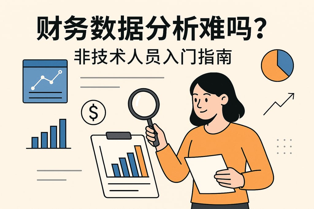 财务数据分析难吗？非技术人员入门指南轻松掌握