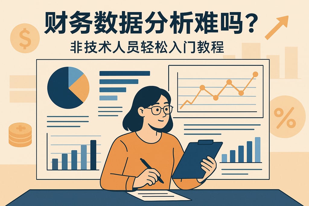 财务数据分析难吗？非技术人员轻松入门教程