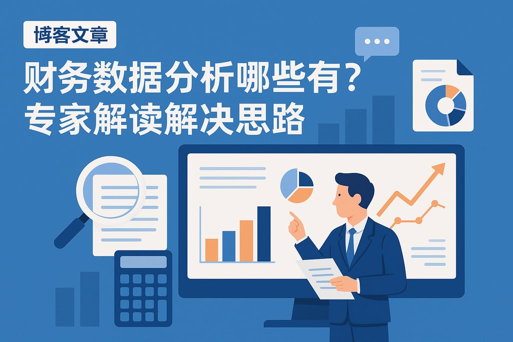 财务数据分析难点有哪些？专家解读解决思路